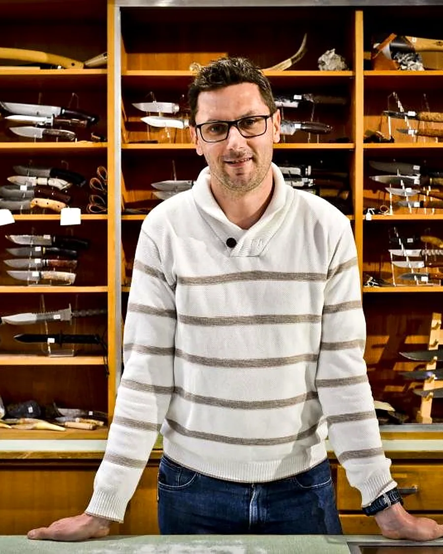 Fabien Bourly, Coutellerie
