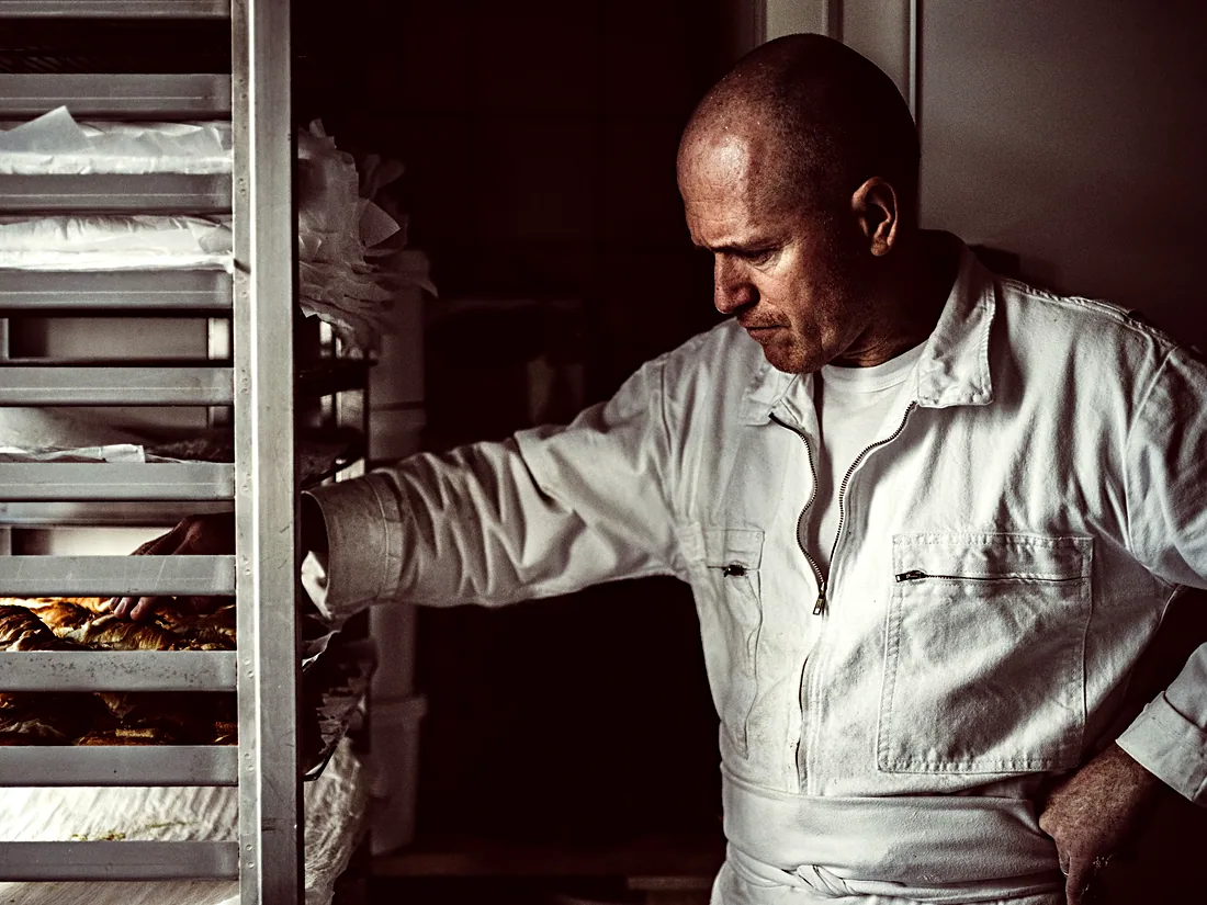 Christophe Vasseur au travail